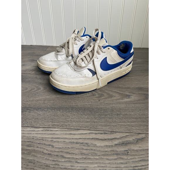 Nike Gamma Force Lifestyle Sneakers Women's 8 Shoes White/Game Royal - Picture 2 of 8